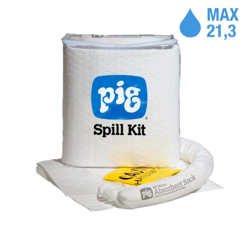 Kit per sversamenti PIG in sacco trasparente Oil-Only