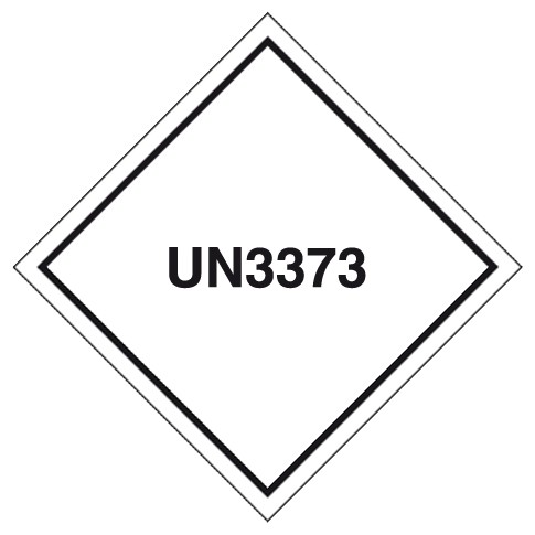 Gefahrgutklasse 6.2 - Biological substances, Category B