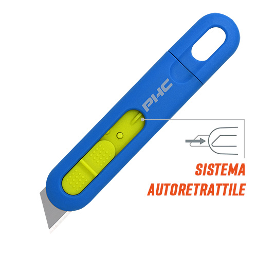 Taglierini di sicurezza con lama autoretrattile