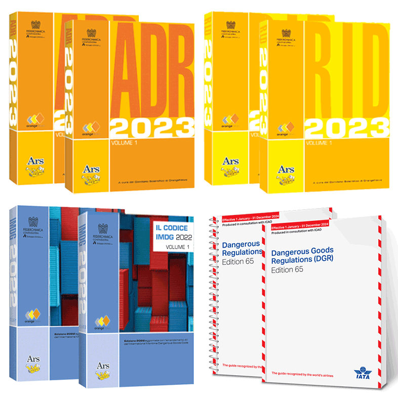 Manuali per il trasporto di merci pericolose