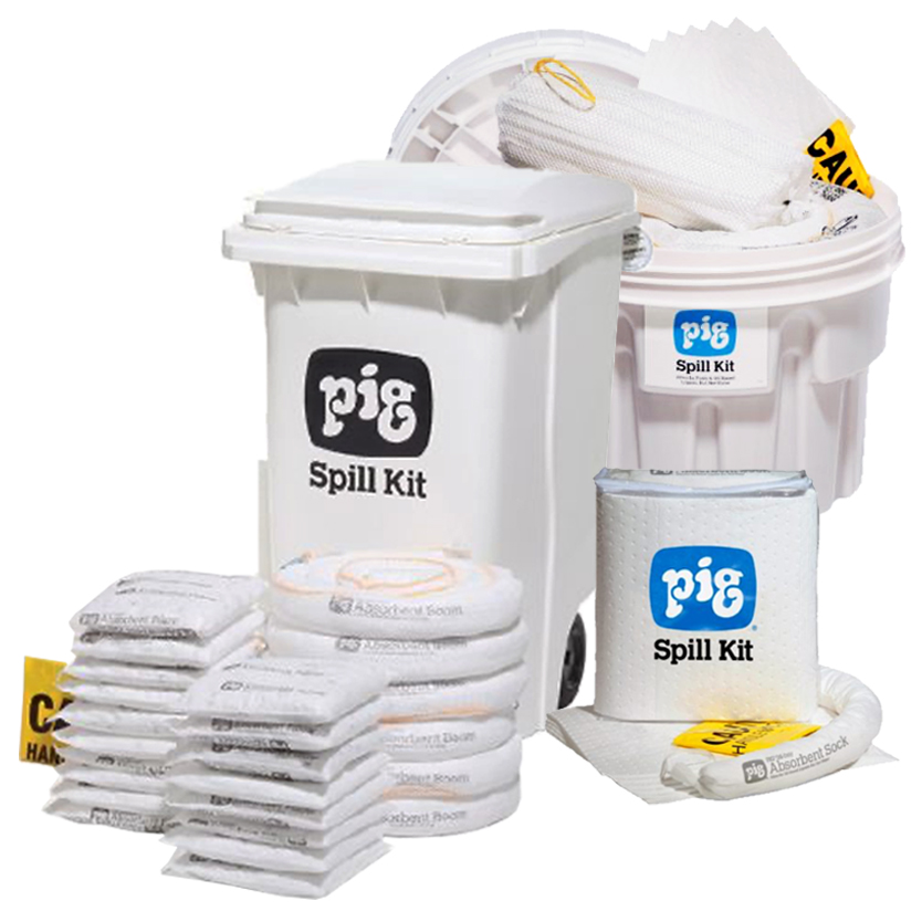 Kit per sversamenti Oil-Only PIG